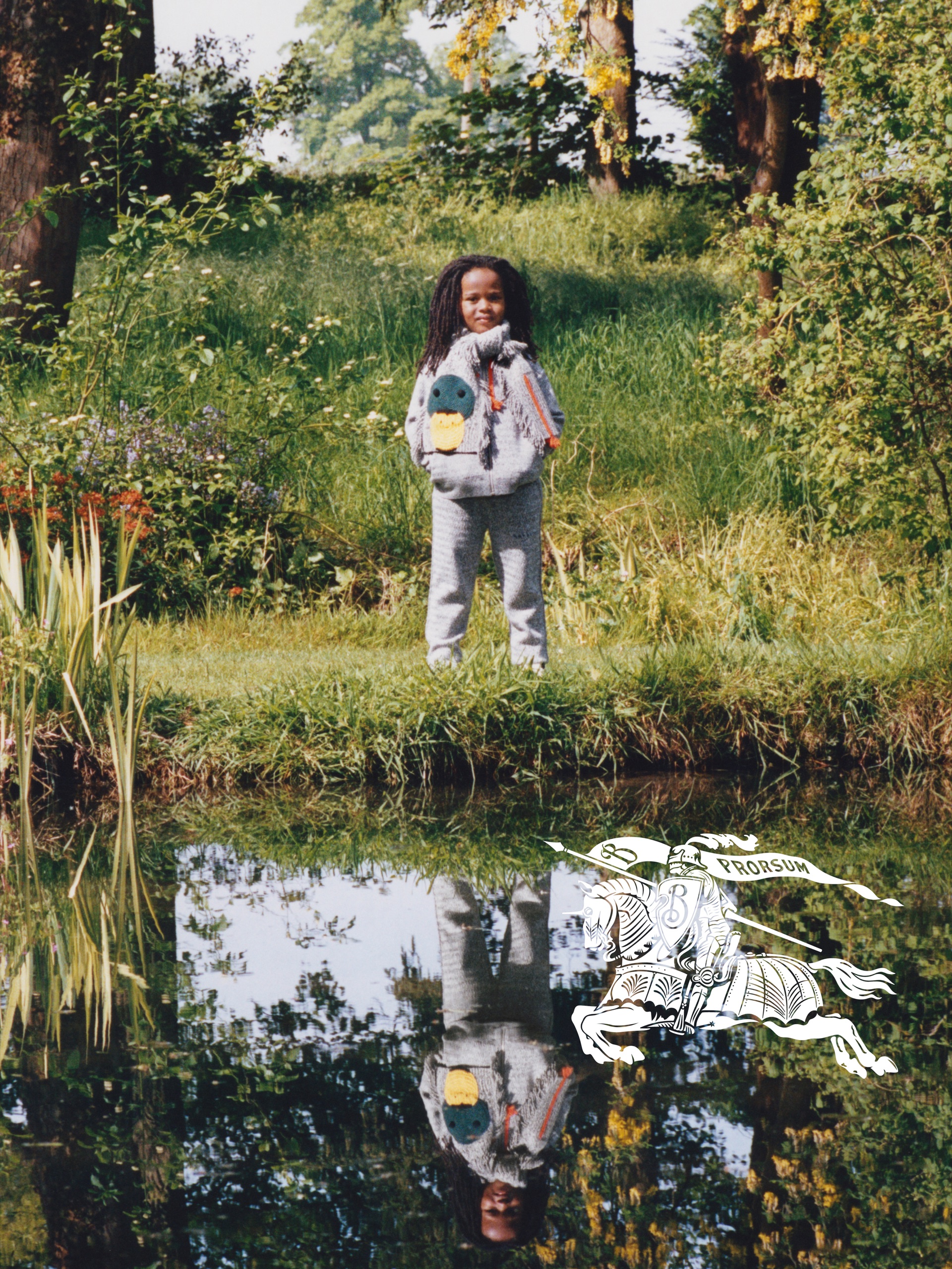 Burberry Childrenswear AW24, art direction by Harry Doncaster