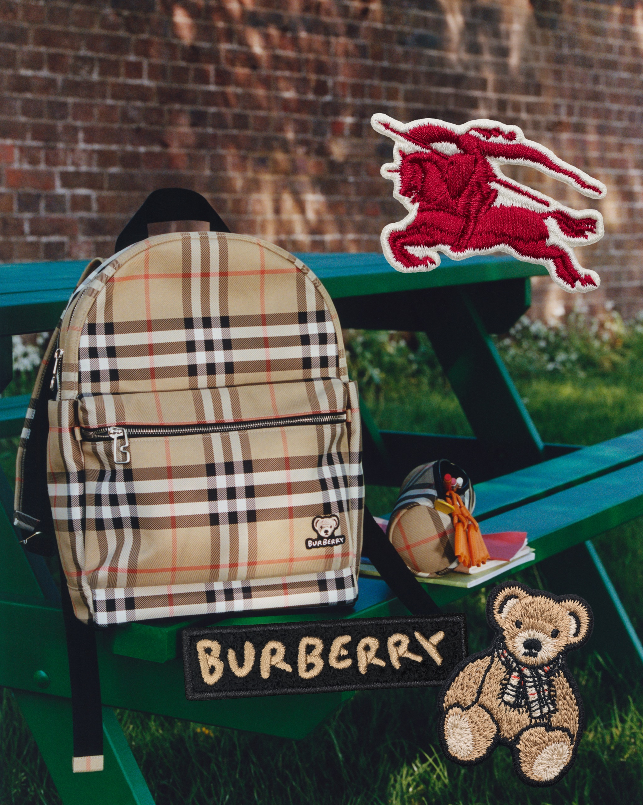 Burberry Childrenswear SS25, art direction by Harry Doncaster