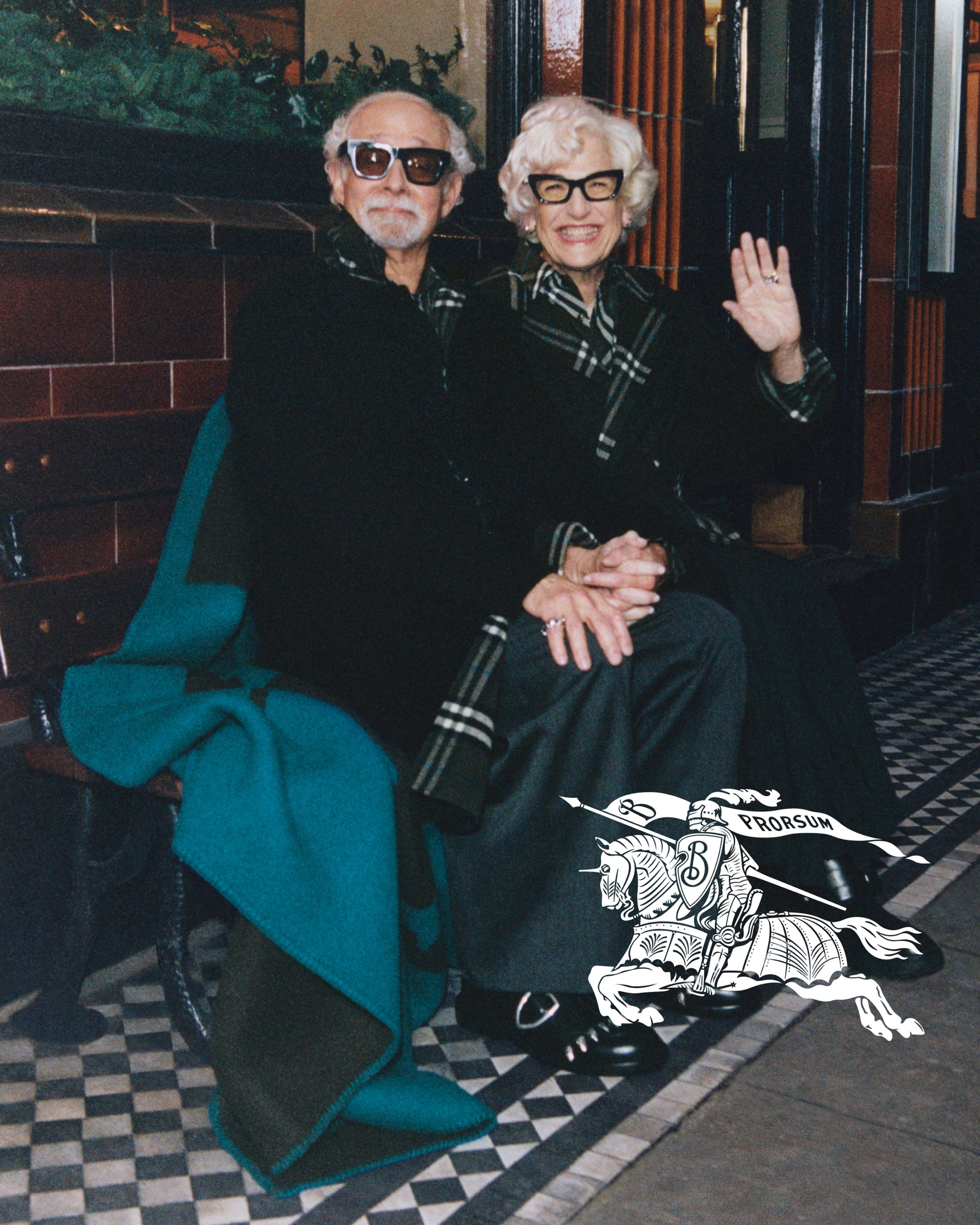 Burberry Festive 2024, art direction by Harry Doncaster