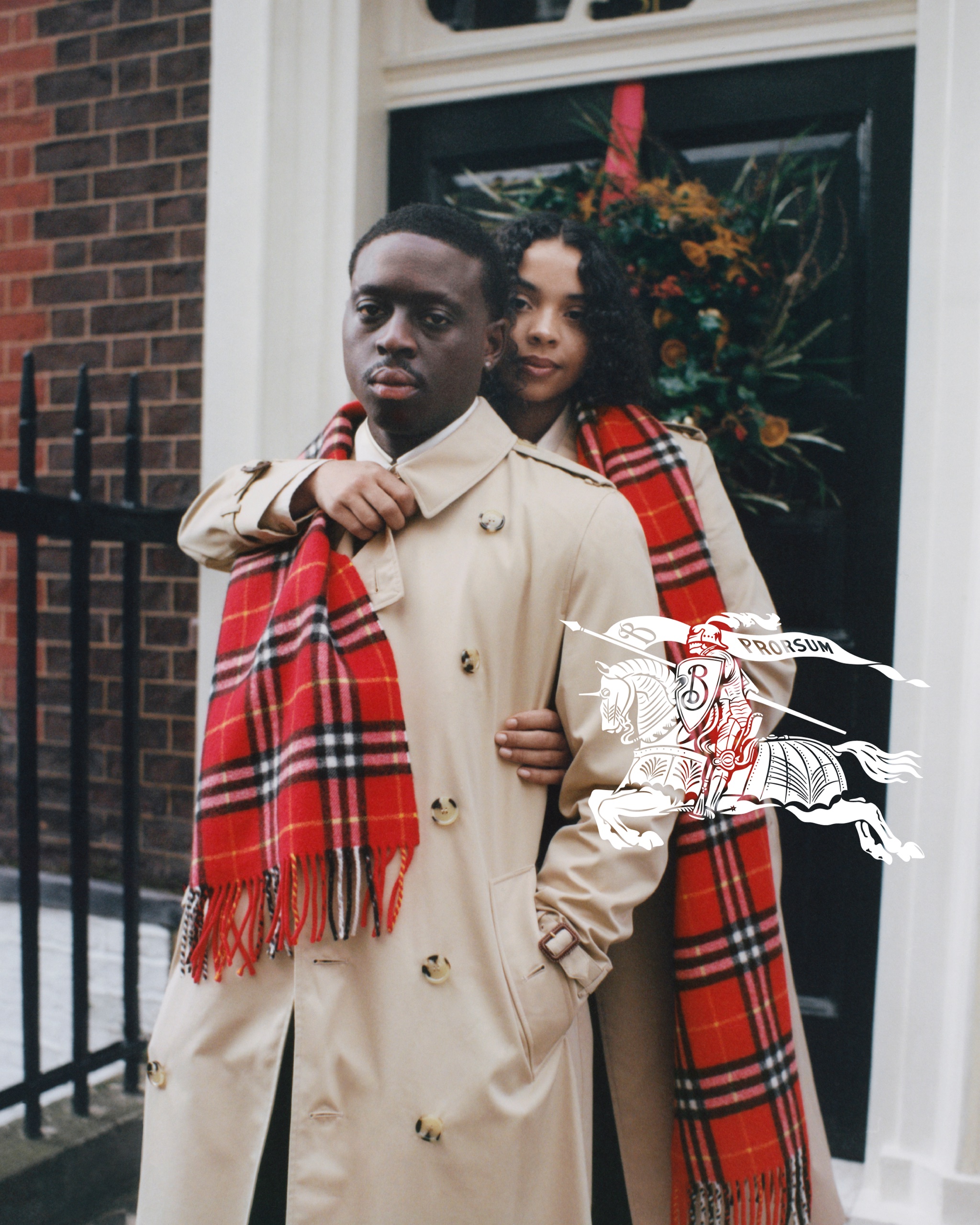Burberry Festive 2024, art direction by Harry Doncaster