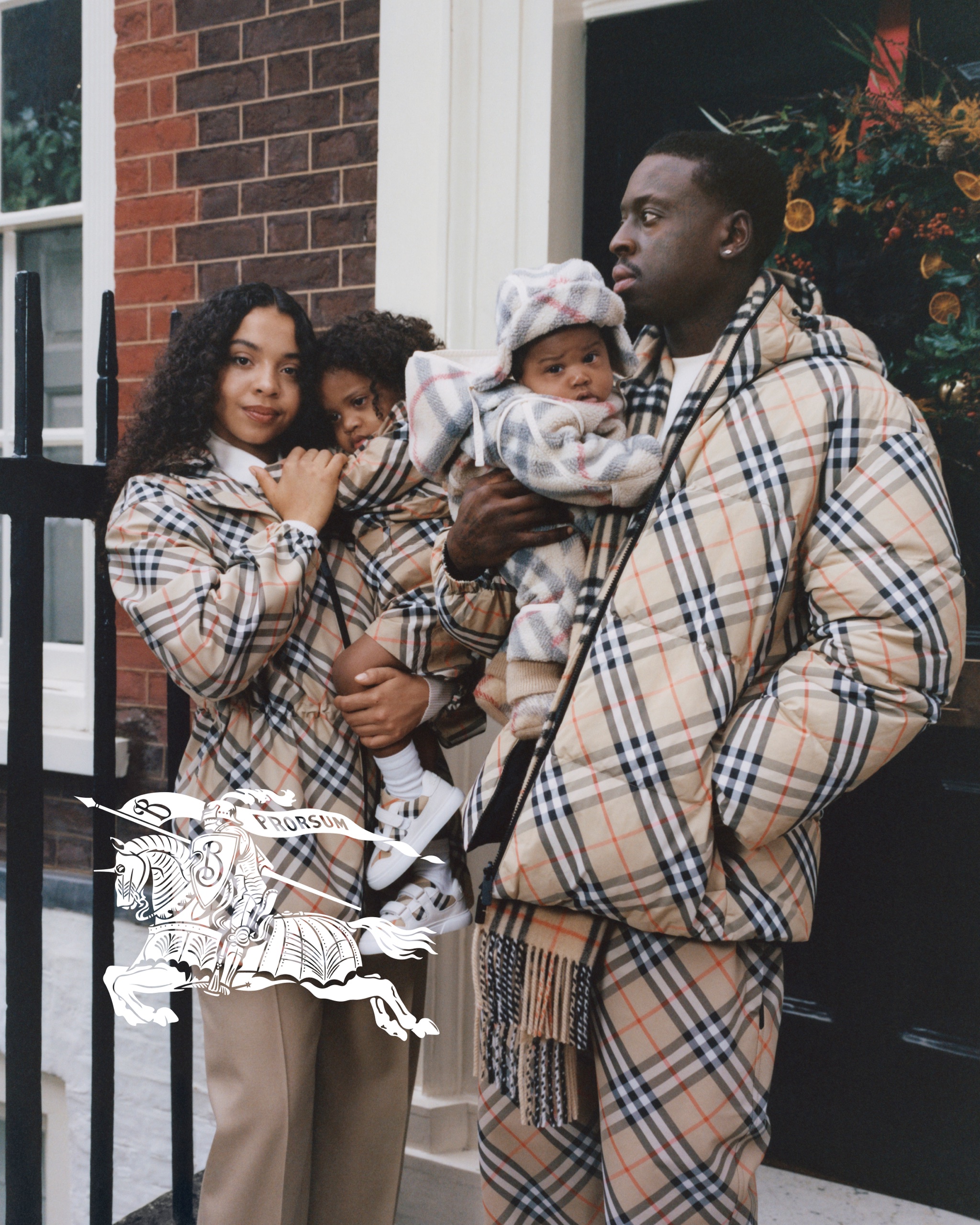 Burberry Festive 2024, art direction by Harry Doncaster