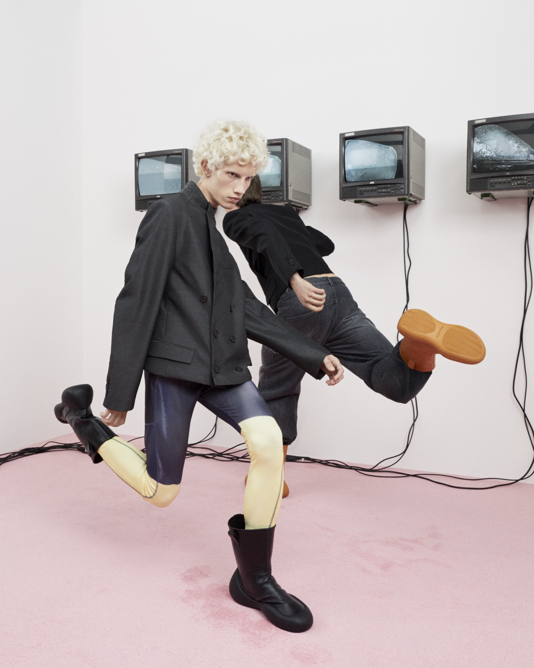 JW Anderson Festive, photographed by Alessio Bolzoni, art direction by Harry Doncaster