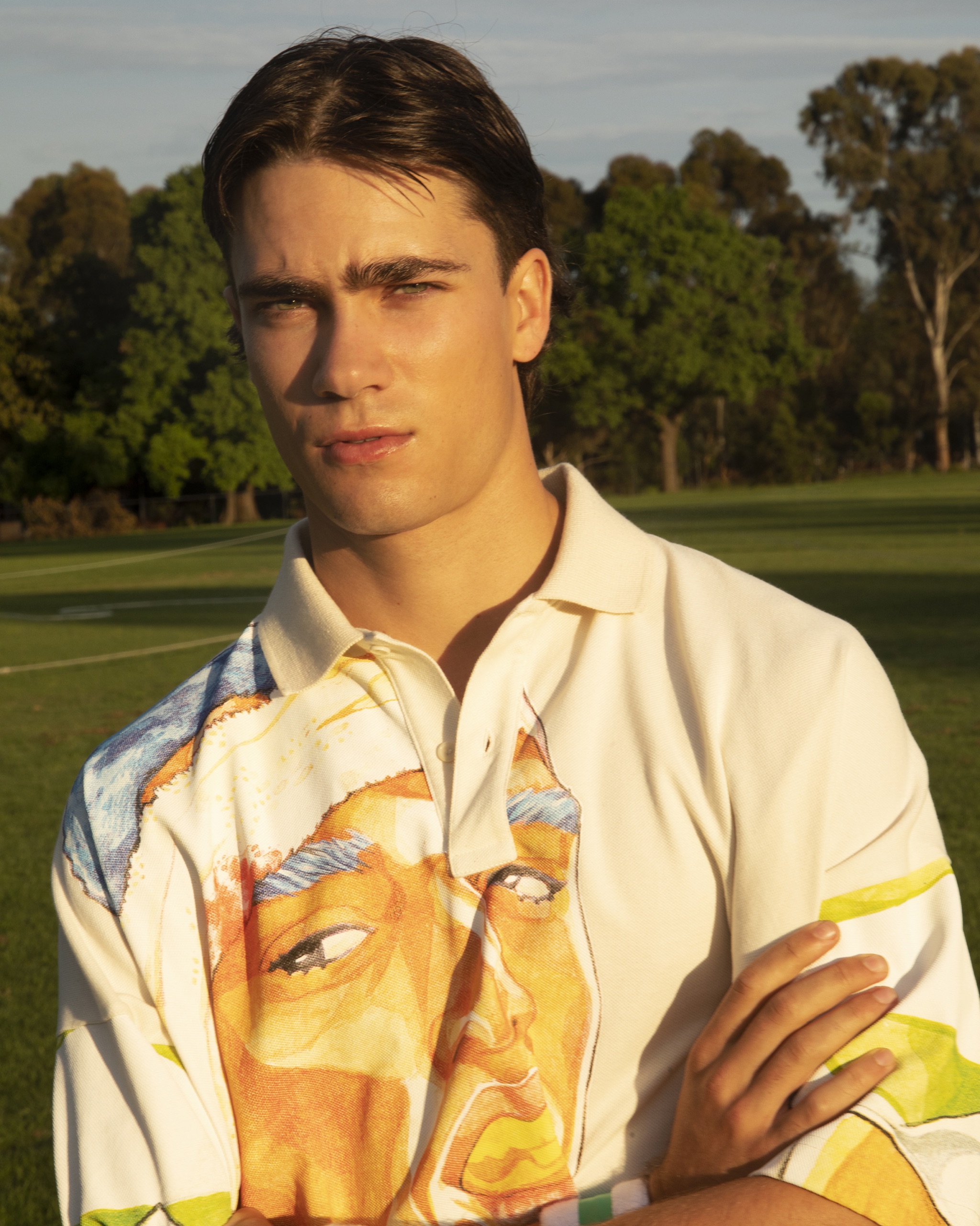 JW Anderson Zac Bayly, photographed by Zac Bayly, art direction by Harry Doncaster