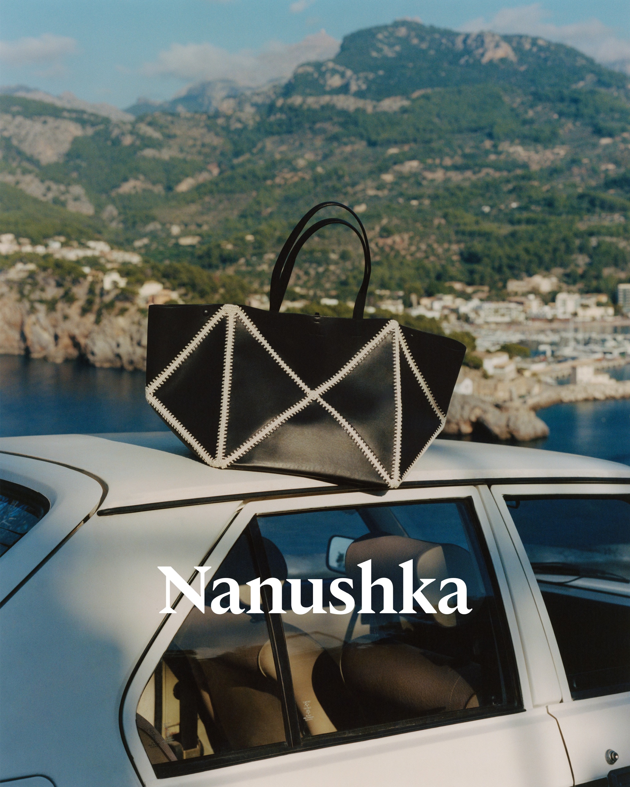 Nanushka Campaign 01, art direction by Harry Doncaster